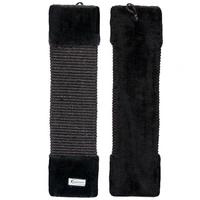 Sisal Kratzbrett Sisalbrett S ca. 50 cm Schwarz Sisal Kratzbrett Sisalbrett S ca. 50 cm Schwarz