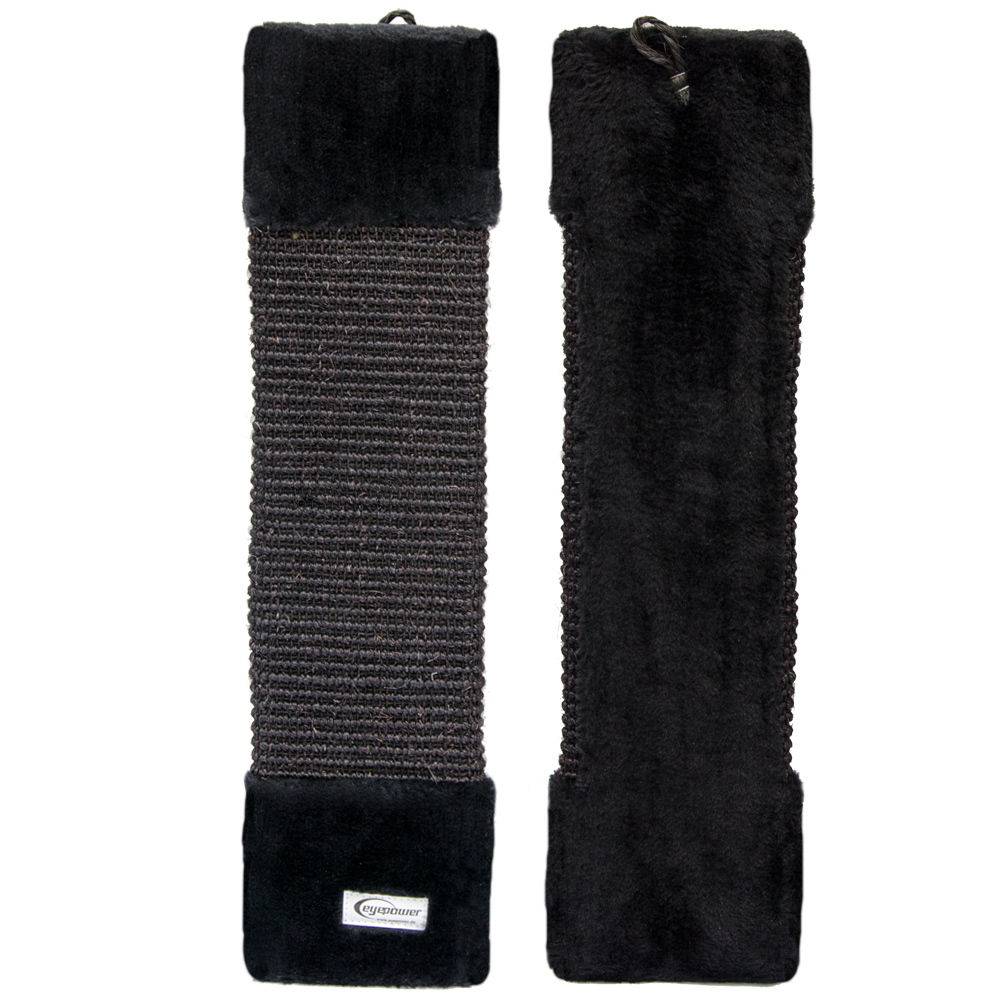 Sisal Kratzbrett Sisalbrett S ca. 50 cm Schwarz