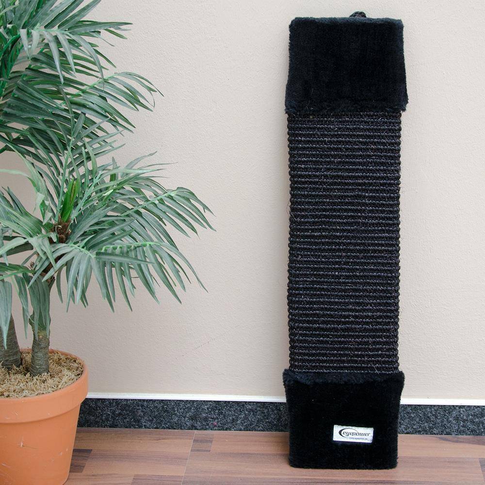 Sisal Kratzbrett Sisalbrett S ca. 50 cm Schwarz