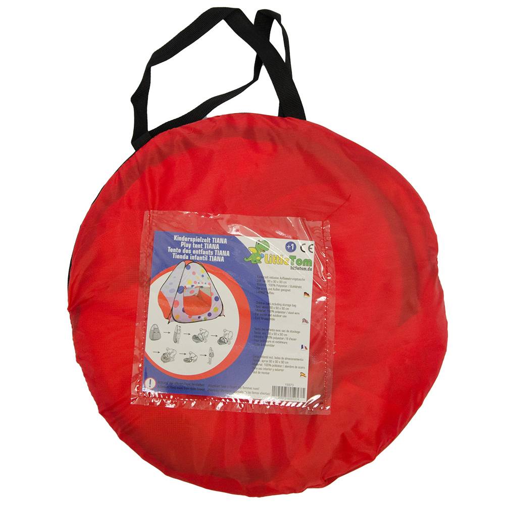 Spielzelt Kinderzelt Pop-Up-Zelt TIANA | Bällebad Zelt für Drinnen und Draußen | Kinderspielzelt inkl. Aufbewahrungstasche