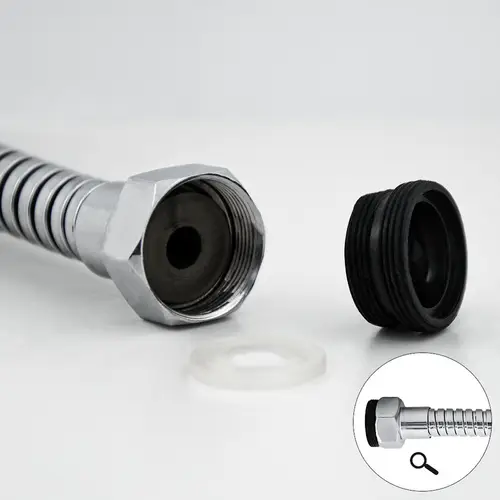 15.5cm Wasserhahn Verlängerung - M22/M24 Perlator Strahlregler Flexischlauch 15.5cm Wasserhahn Verlängerung - M22/M24 Perlator Strahlregler Flexischlauch