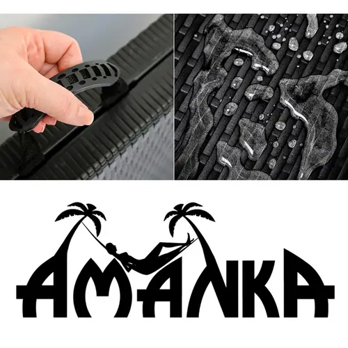 2x Wetterfeste Bierbank - Klappbar 183x30x43 - Rattan Look - Kunststoff Sitzbank 2x Wetterfeste Bierbank - Klappbar 183x30x43 - Rattan Look - Kunststoff Sitzbank