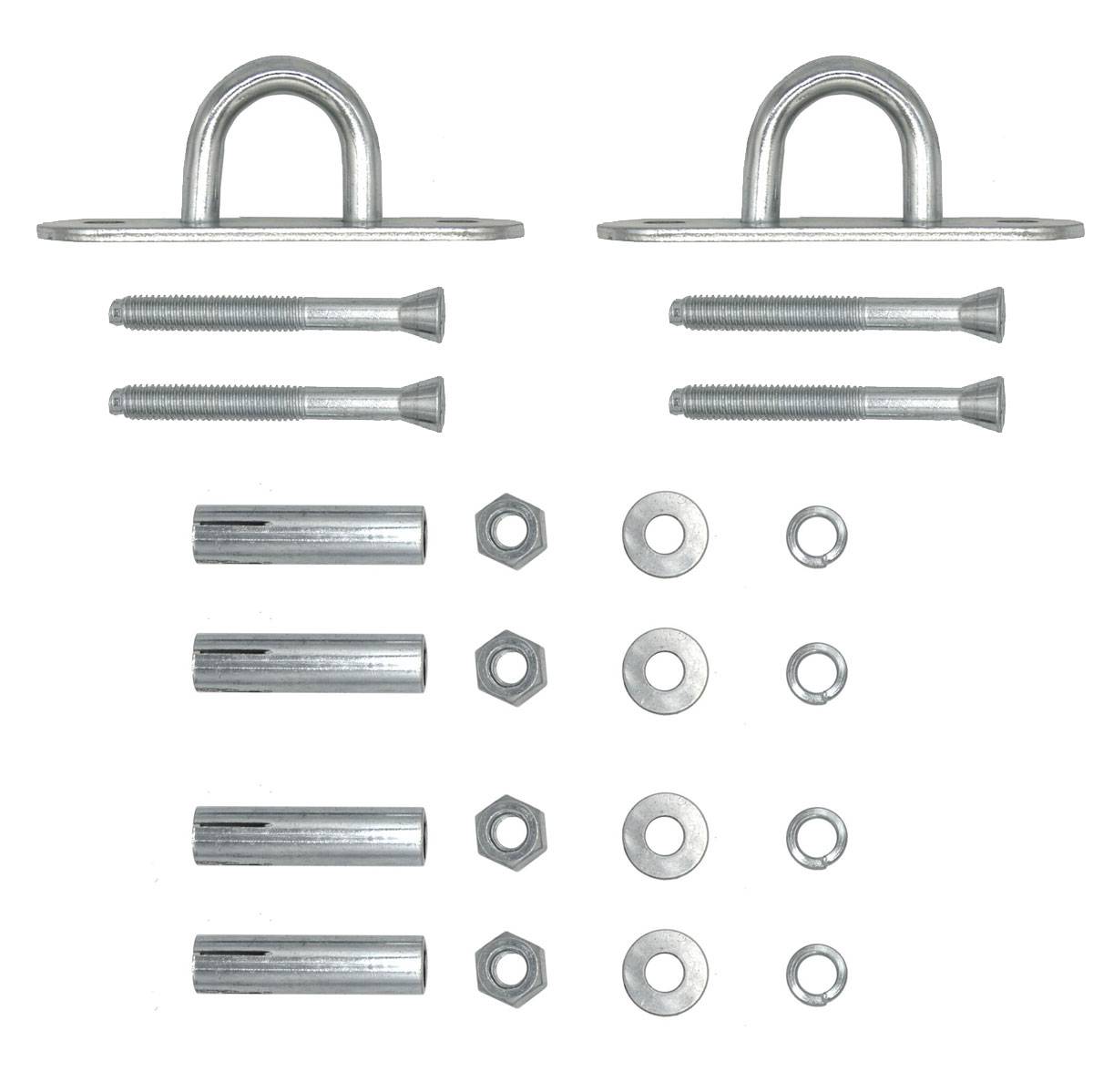 2er Set 250kg Hängesessel Befestigung für Schaukel Hängematte Boxsack Aufhängung