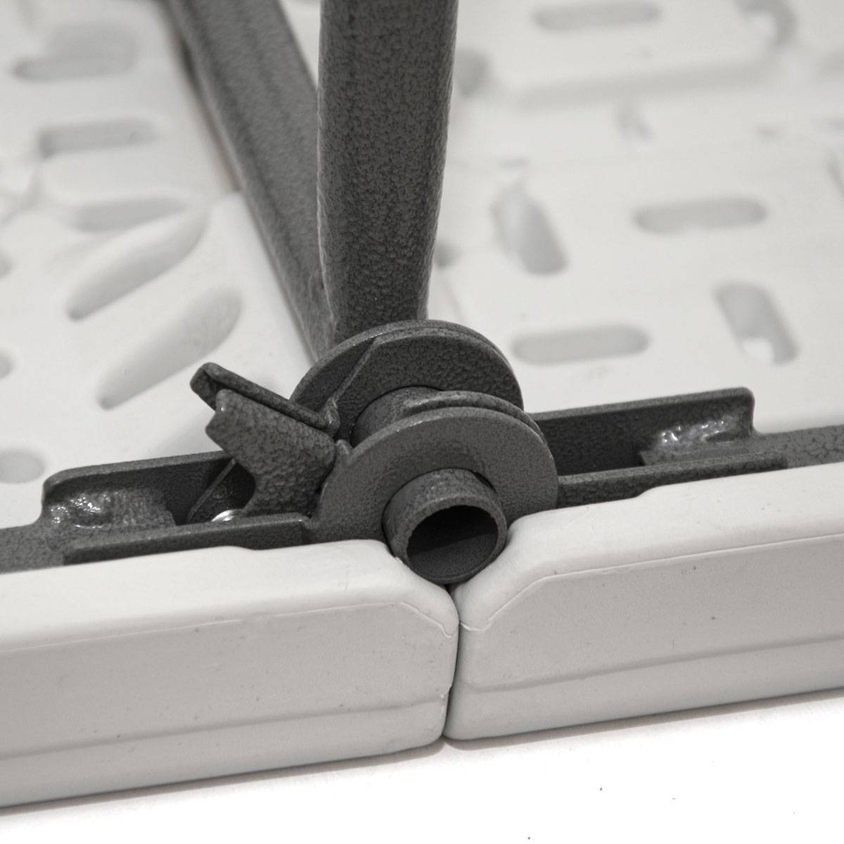 Bierzeltgarnitur für 8 Personen - 180 x 70 cm Esstisch mit 2 Bänken - Kunststoff