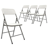 4 Klappstühle bis 150kg - 50x46x83,5 Balkonstuhl Klappbar Gartenstuhl Kunststoff 4 Klappstühle bis 150kg - 50x46x83,5 Balkonstuhl Klappbar Gartenstuhl Kunststoff