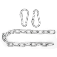 230 kg Hängesessel Kette 50 cm Aufhängung 2 Karabiner für Schaukel Hängematte 230 kg Hängesessel Kette 50 cm Aufhängung 2 Karabiner für Schaukel Hängematte