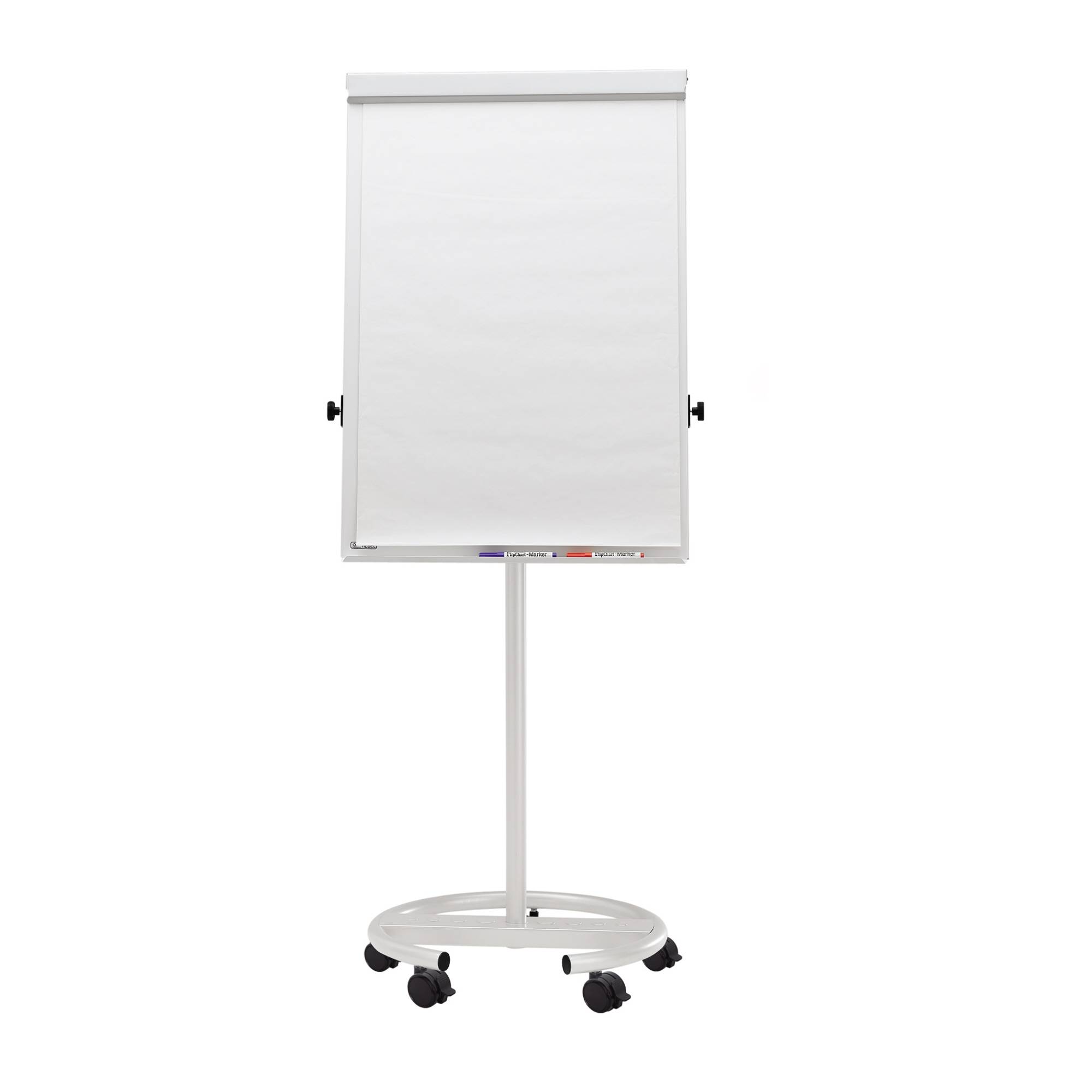 Flipchart Mauloffice Rundfuß 70x100cm weiß