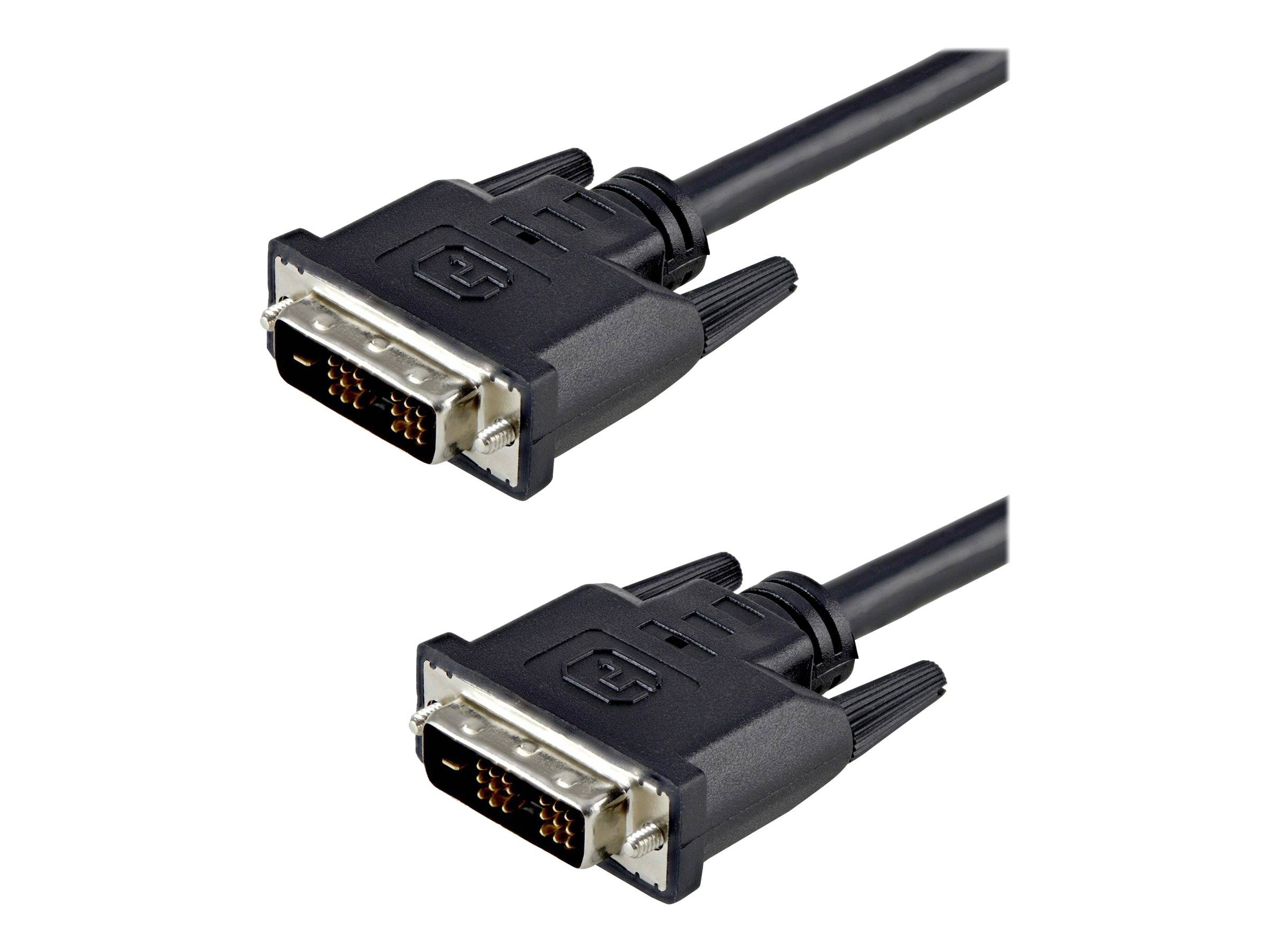 StarTech.com 2m DVI-D Single Link Kabel - St/St - DVI Monitorkabel - 1920x1200 - DVI Verbindungskabel/Anschlusskabel - S