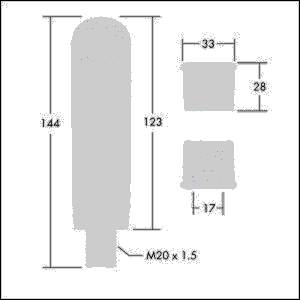 Thorn Passiver Infrarotsensor SENSA DDP BATTEN