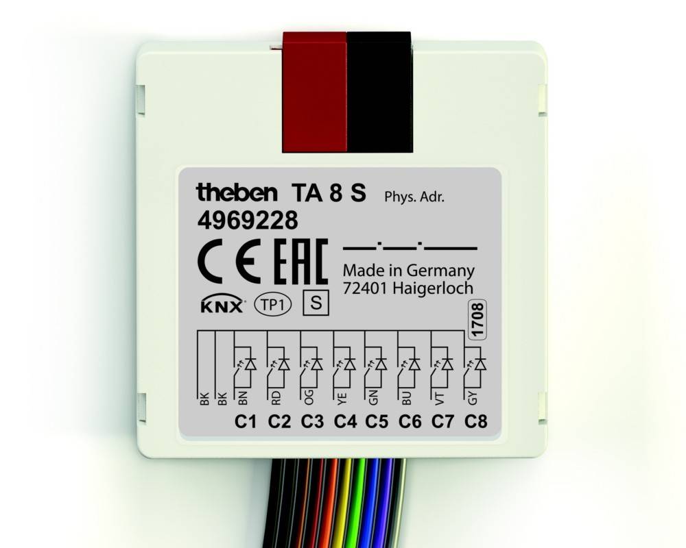 Theben Tasterschnittstelle TA 8 S KNX