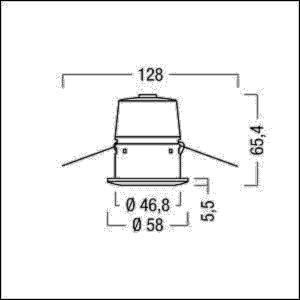 Zumtobel Group PIR-Sensor ED-SENS mini CR