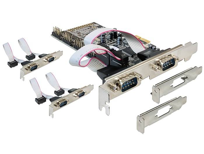 DeLock PCI Express Card > 6x Serial - Serieller Adapter
