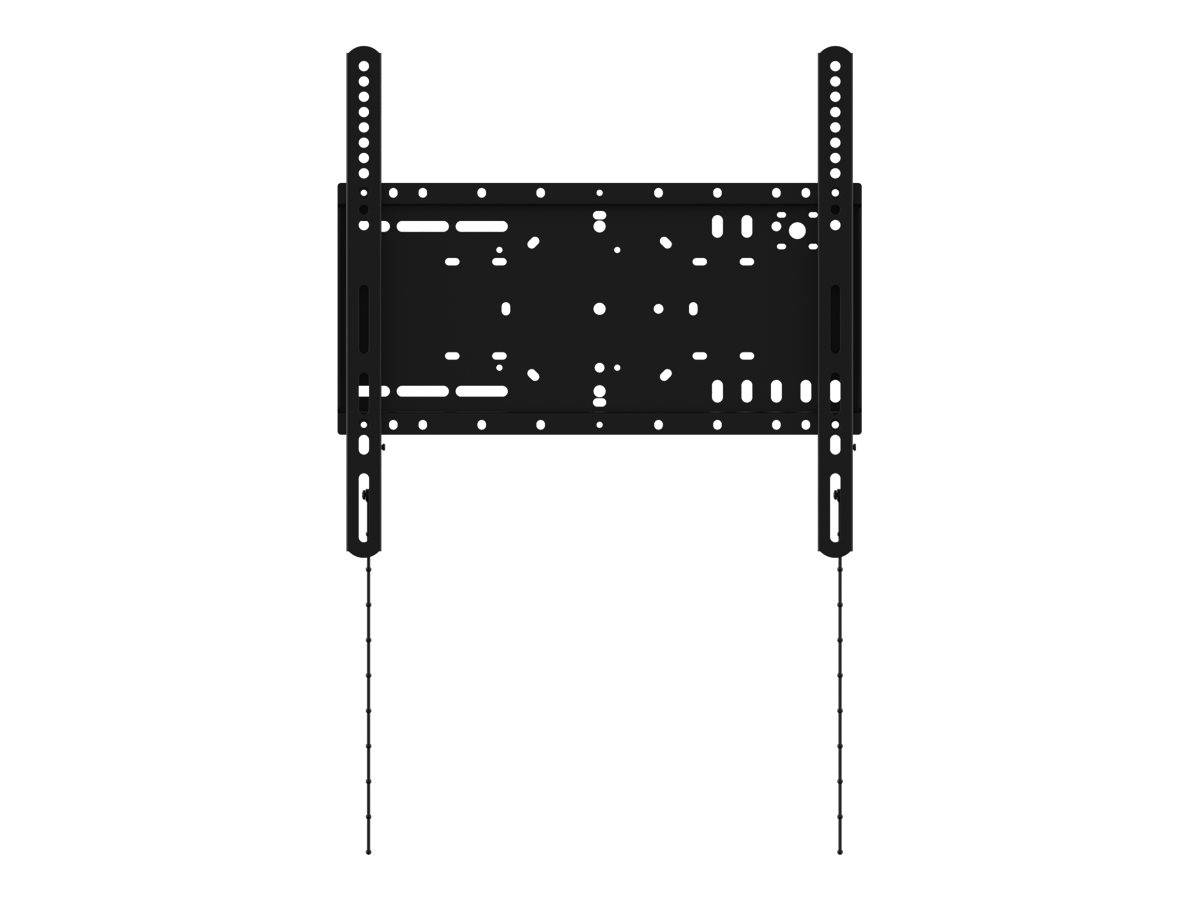 Vision VFM-W4X4 - Heavy Duty - Klammer - für Media Player / LCD-Display - kaltgewalzter Stahl - Schwarz - Bildschirmgröß