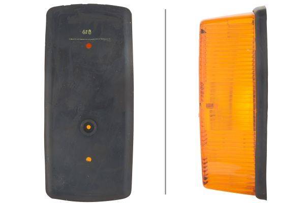 HELLA 2BA 001 277-021 Blinkleuchte - gelb - rechts/seitlicher Anbau/vorne rechts