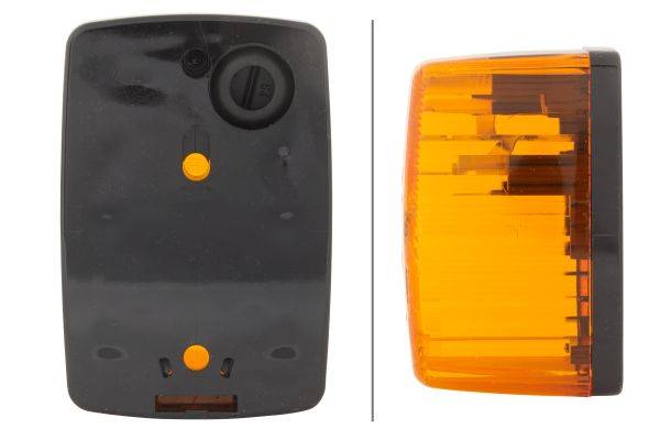 HELLA 2BA 002 652-101 Blinkleuchte - Anbau - Lichtscheibenfarbe: gelb - links/rechts/vorne