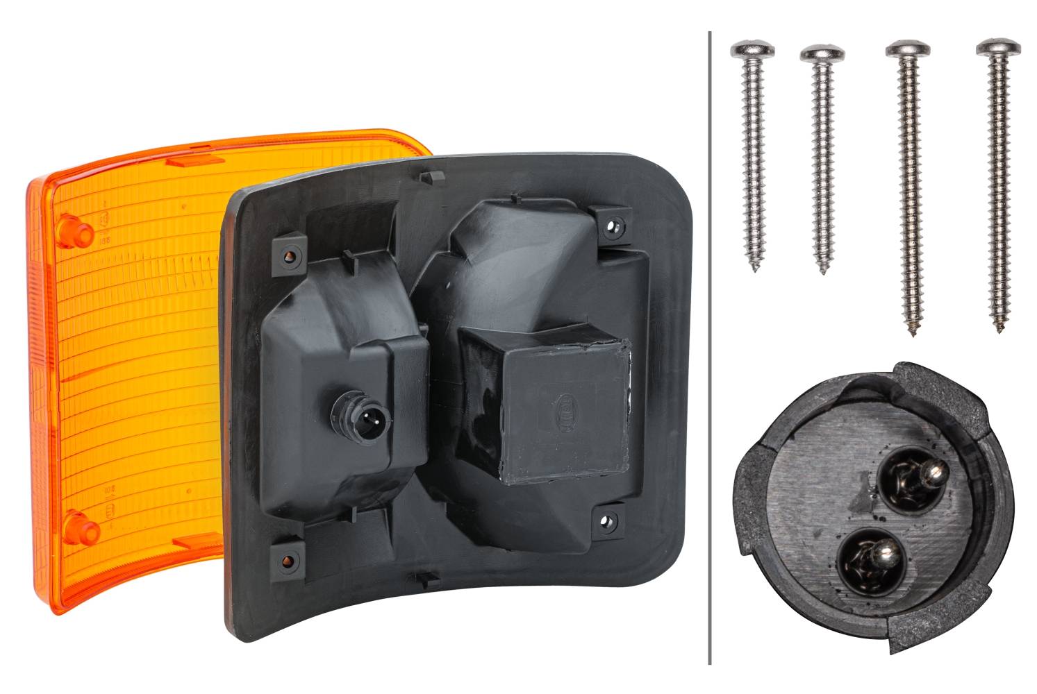 HELLA 2BA 007 840-001 Blinkleuchte - gelb - links/rechts