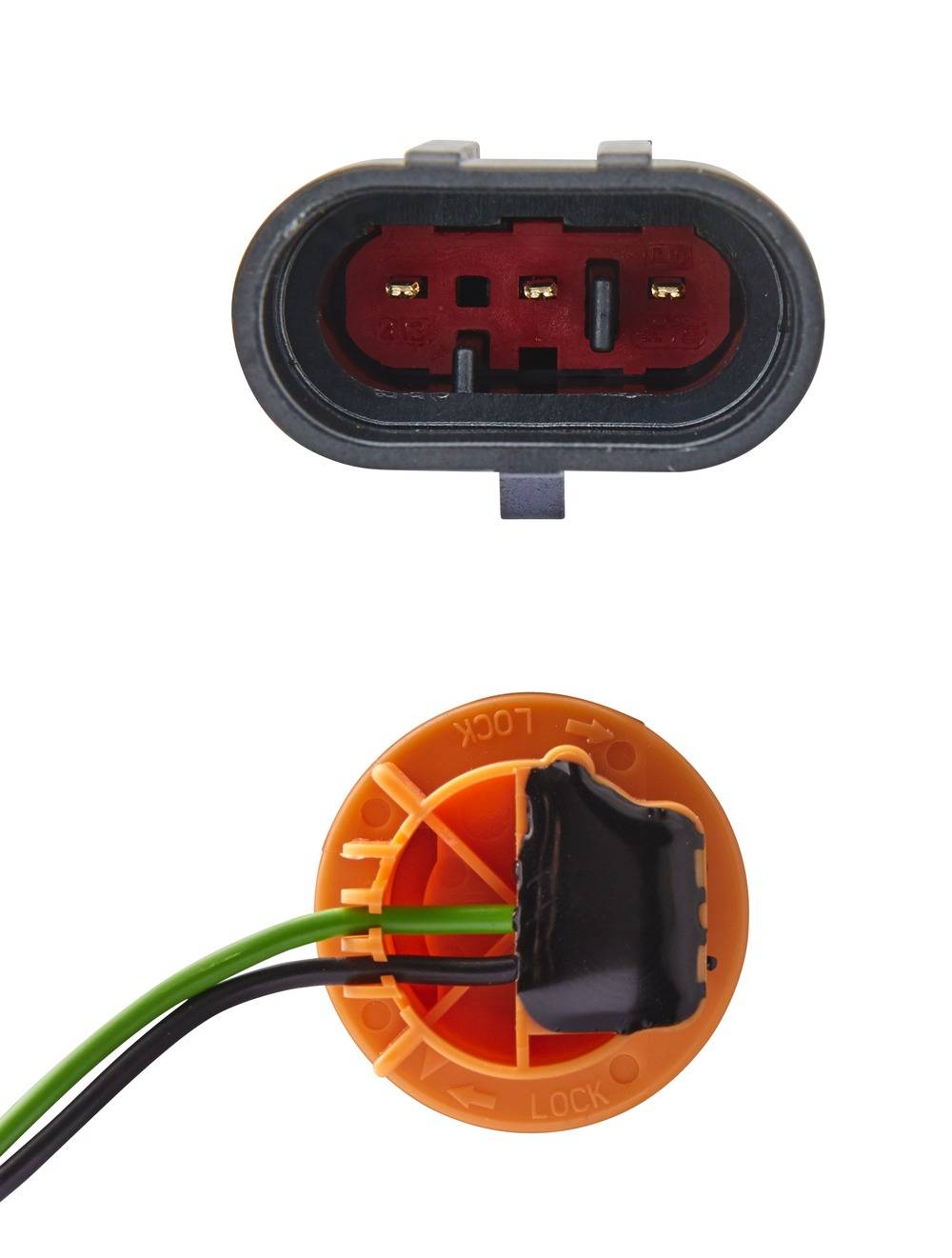 HELLA 2BA 008 805-211 Heckleuchte - 12V - Einbau - Lichtscheibenfarbe: glasklar - Stecker: AMP - lin