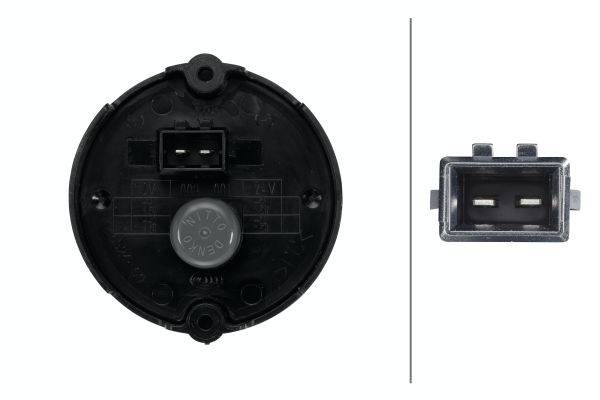 HELLA 2BA 009 001-431 Blinkleuchte - LED - 12V - Einbau - Lichtscheibenfarbe: glasklar - hinten/link