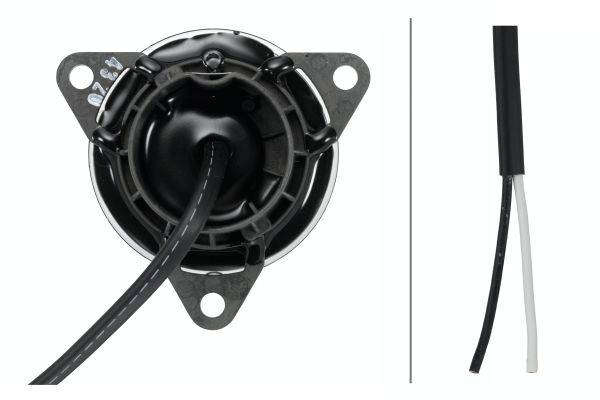 HELLA 2BA 011 172-001 Blinkleuchte - LED - 12V - Anbau - Lichtscheibenfarbe: glasklar - Kabel: 500mm