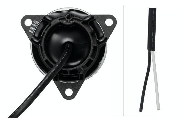 HELLA 2BA 011 172-011 Blinkleuchte - LED - 12V - Anbau - Lichtscheibenfarbe: glasklar - Kabel: 500mm