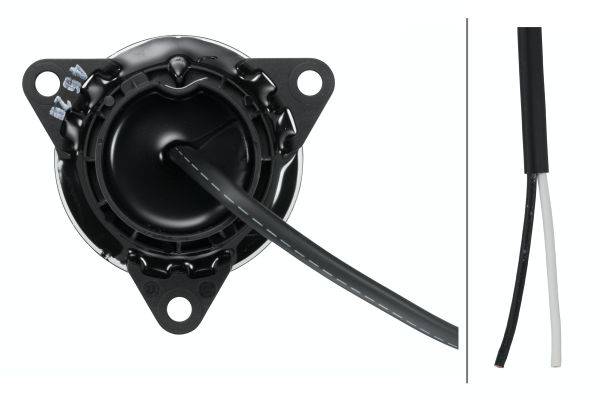 HELLA 2BA 011 172-031 Blinkleuchte - LED - 12V - Anbau - Lichtscheibenfarbe: glasklar - Kabel: 500mm