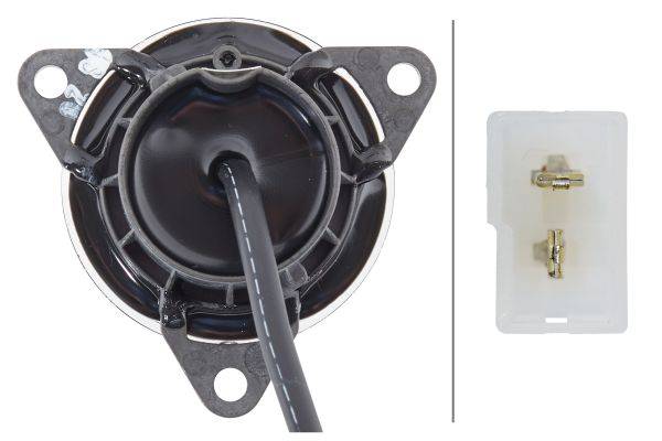 HELLA 2BA 011 172-147 Blinkleuchte - LED - 12V - Anbau - Lichtscheibenfarbe: glasklar - vorne