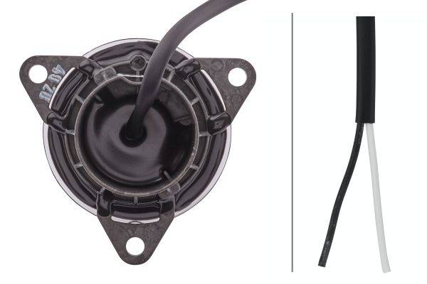 HELLA 2BA 011 172-401 Blinkleuchte - LED - 24V - Anbau - Lichtscheibenfarbe: glasklar - Kabel: 500mm