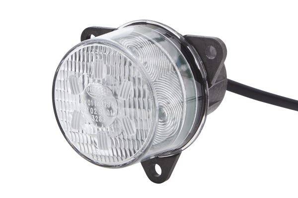HELLA 2BA 011 172-411 Blinkleuchte - LED - 24V - Anbau - Lichtscheibenfarbe: glasklar - Kabel: 500mm