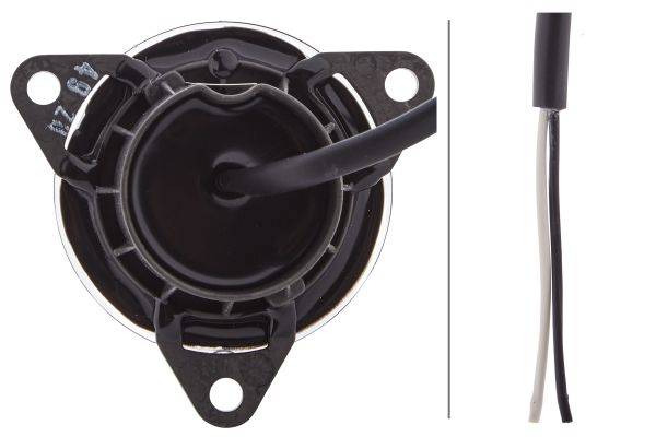 HELLA 2BA 011 172-411 Blinkleuchte - LED - 24V - Anbau - Lichtscheibenfarbe: glasklar - Kabel: 500mm