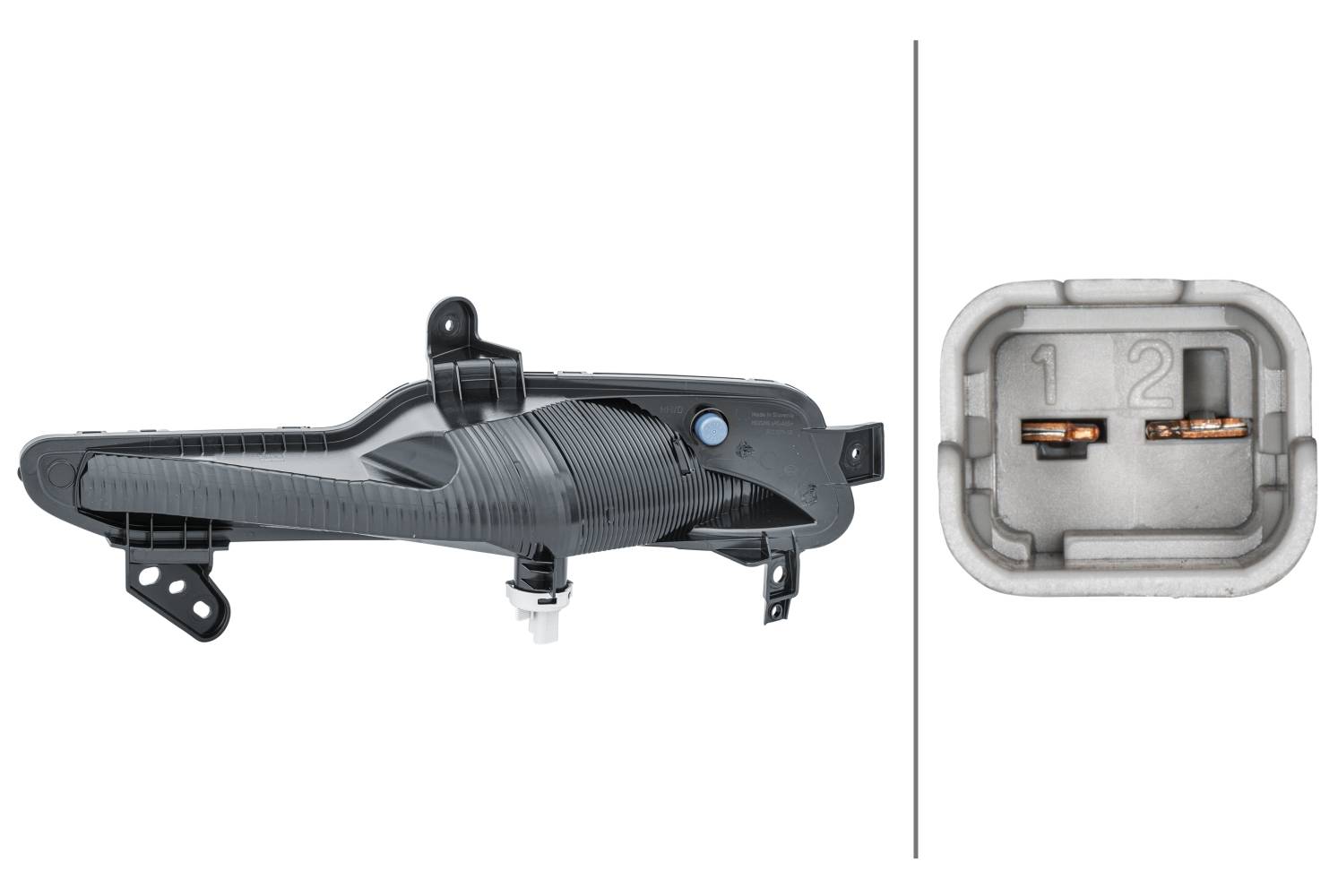 HELLA 2BA 012 349-021 Blinkleuchte - Glühlampe - rechts - für u.a. Renault Fluence (L3_)