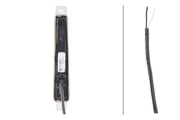 HELLA 2BA 012 846-001 Blinkleuchte - LED - 12V - Anbau - Lichtscheibenfarbe: gelb - vorne