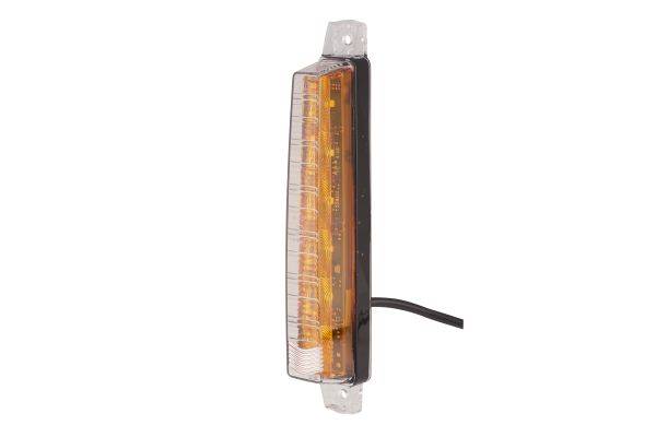 HELLA 2BA 012 846-021 Blinkleuchte - LED - 12V - Anbau - Lichtscheibenfarbe: gelb - vorne