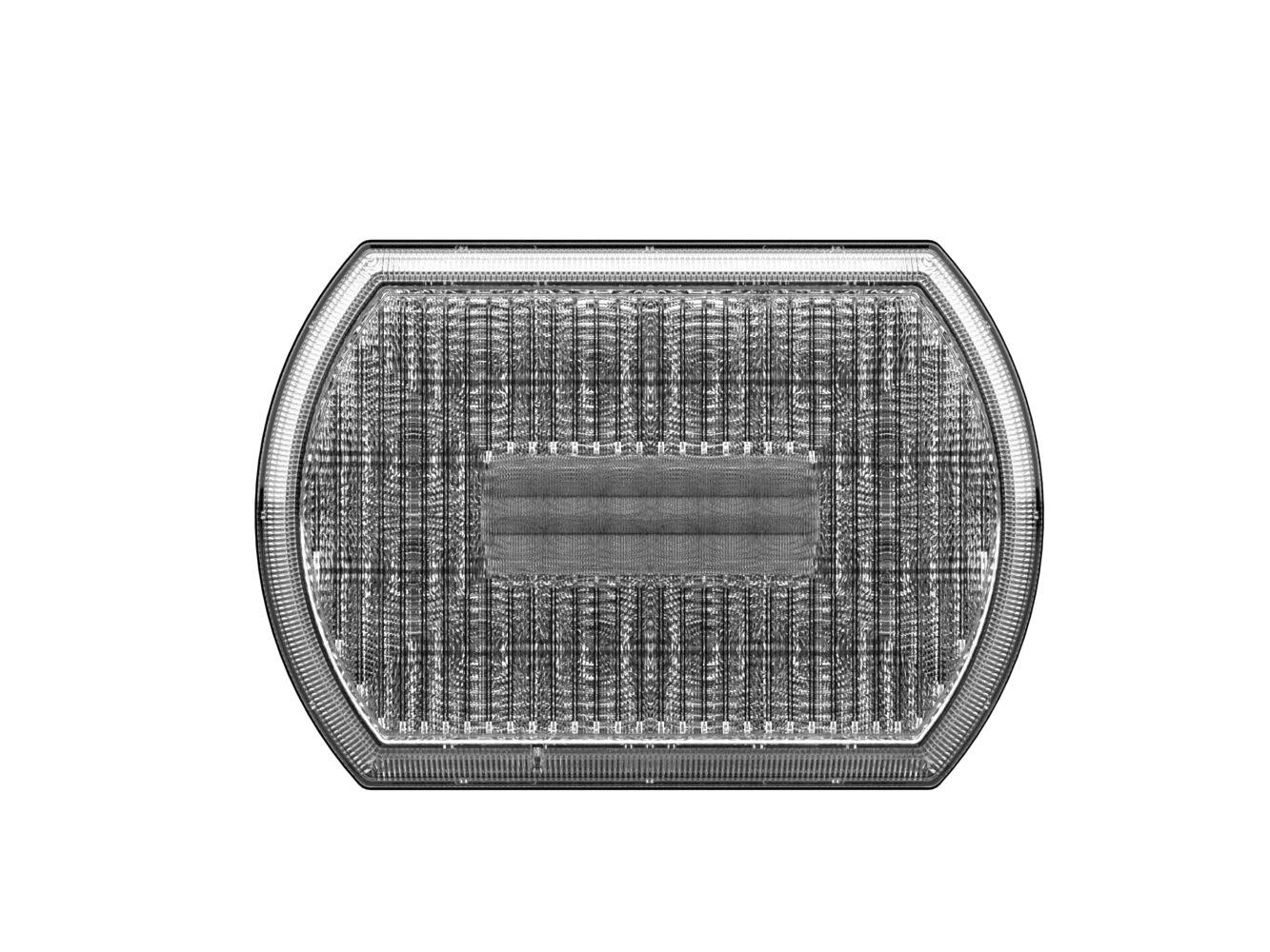 HELLA 2BA 013 330-011 Blinkleuchte - Shapeline Tech - LED - 12/24V - geschraubt - Lichtscheibenfarbe