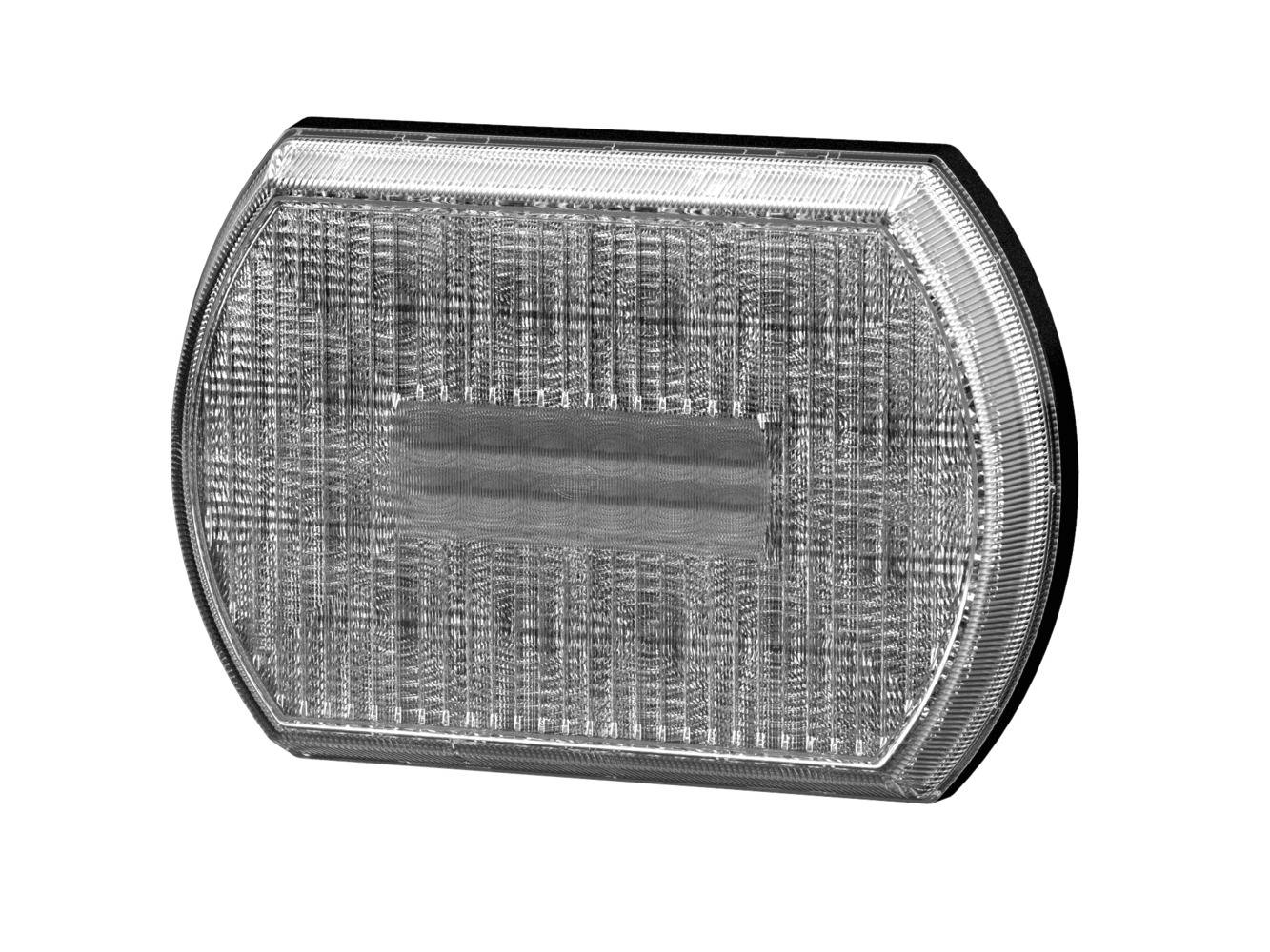 HELLA 2BA 013 330-001 Blinkleuchte - Shapeline Tech - LED - 12/24V - geschraubt - Lichtscheibenfarbe
