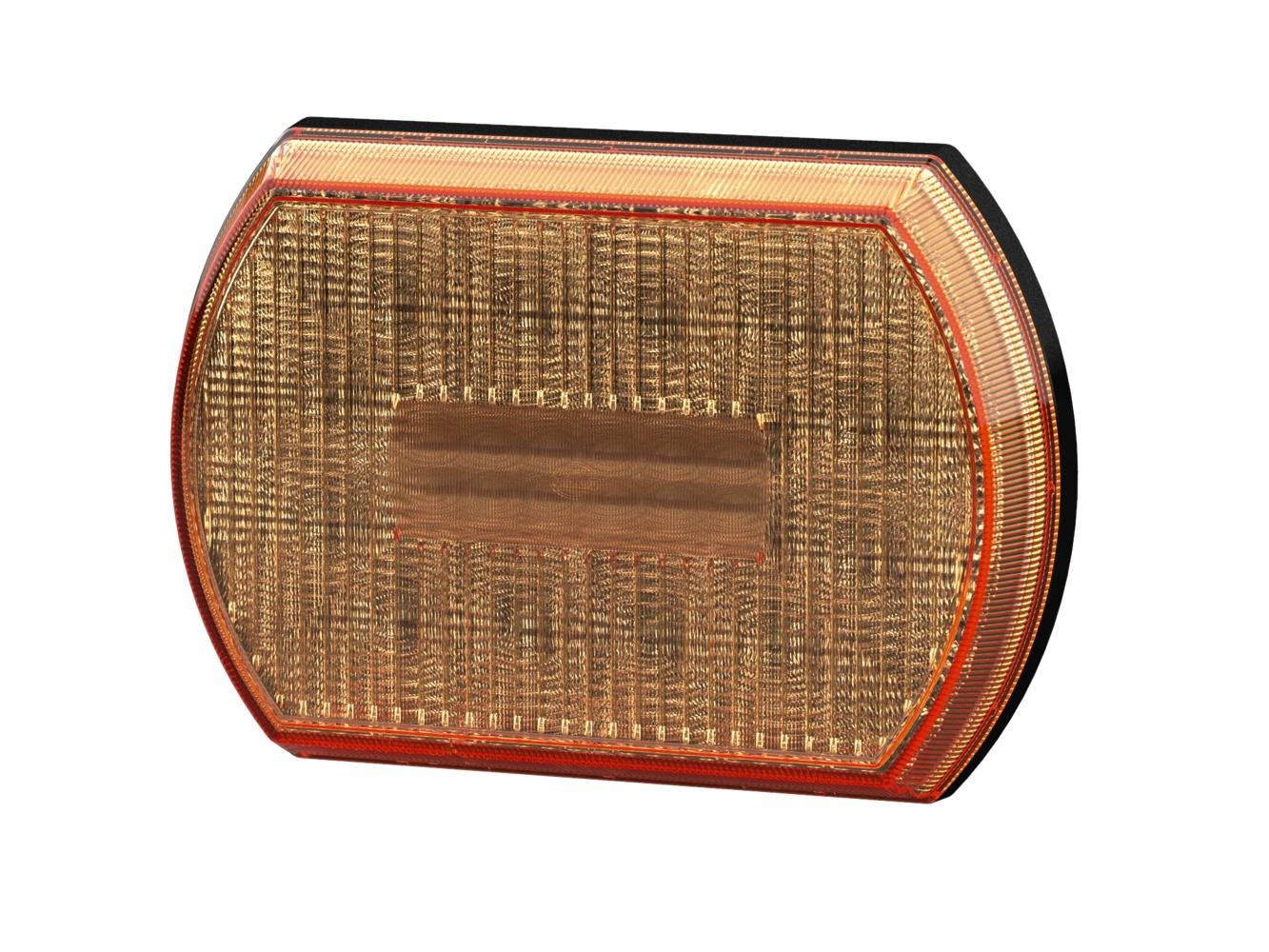 HELLA 2BA 013 330-021 Blinkleuchte - Shapeline Tech - LED - 12/24V - geschraubt - Lichtscheibenfarbe