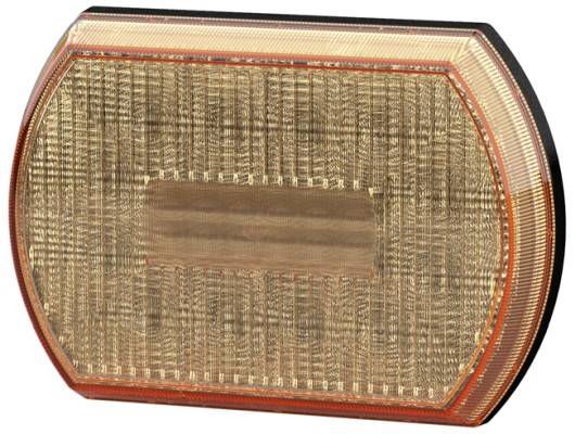 HELLA 2BA 013 330-021 Blinkleuchte - Shapeline Tech - LED - 12/24V - geschraubt - Lichtscheibenfarbe
