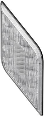 HELLA 2BA 013 331-031 Blinkleuchte - Shapeline Style - LED - 12/24V - geschraubt - Lichtscheibenfarb