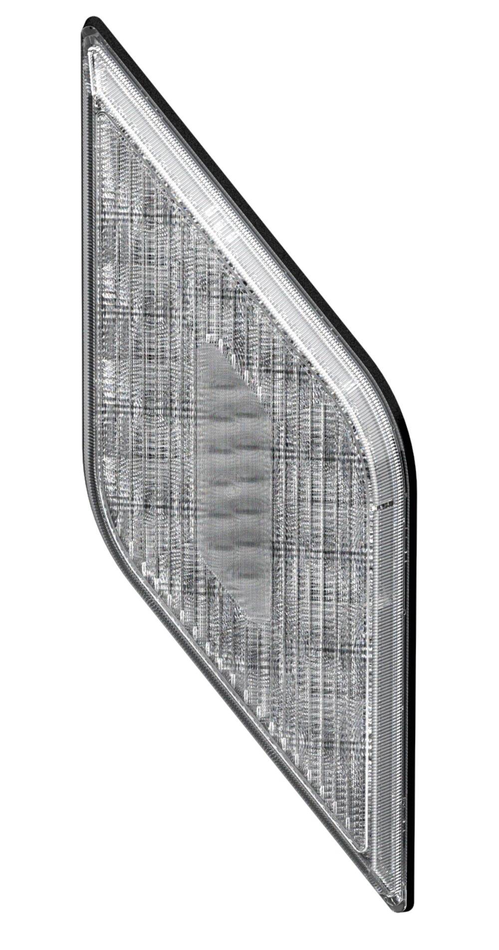 HELLA 2BA 013 331-031 Blinkleuchte - Shapeline Style - LED - 12/24V - geschraubt - Lichtscheibenfarb