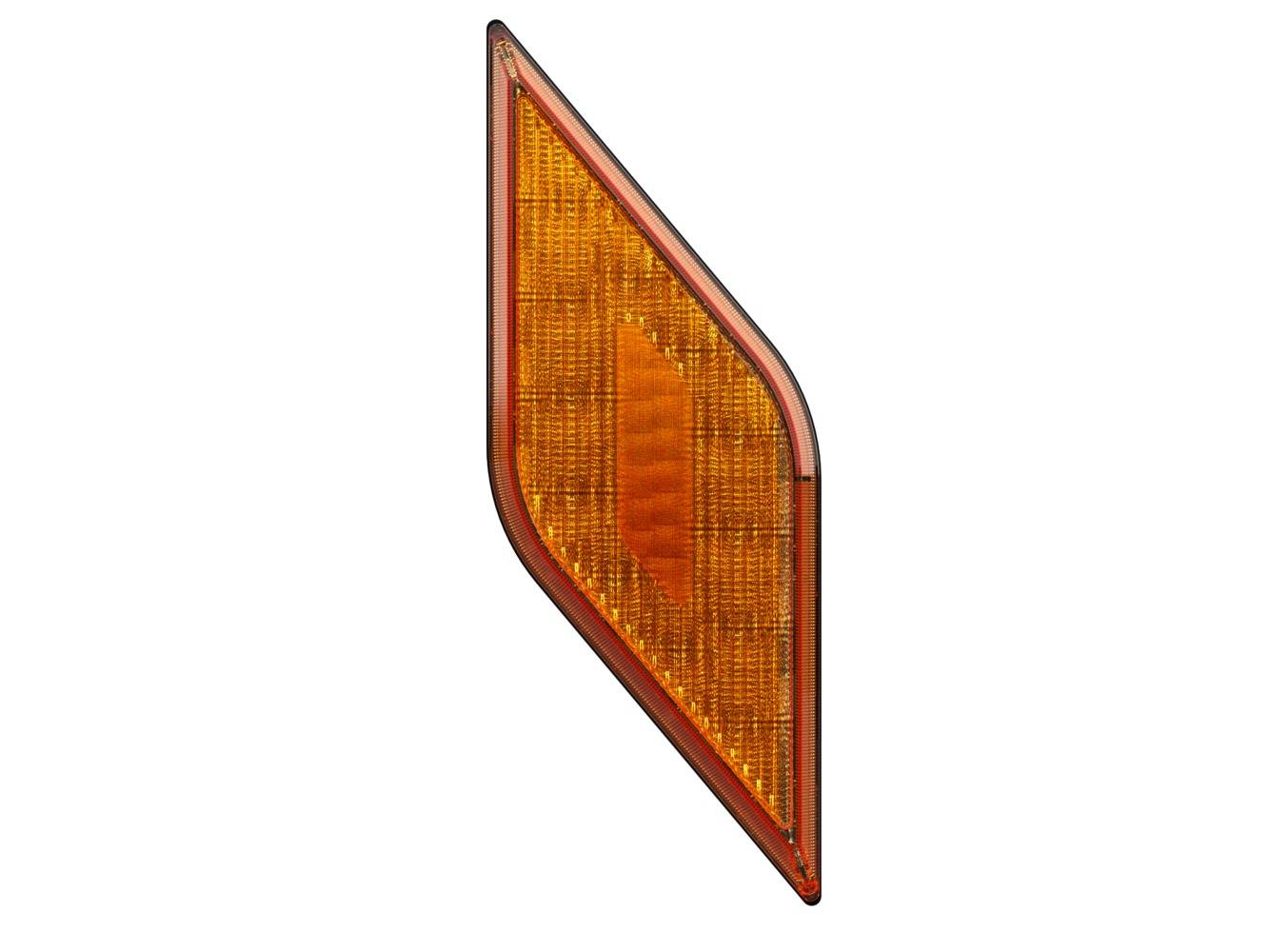 HELLA 2BA 013 331-071 Blinkleuchte - Shapeline Style - LED - 12/24V - geschraubt - Lichtscheibenfarb