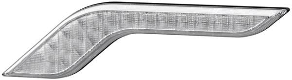 HELLA 2BA 013 334-011 Blinkleuchte - Shapeline Style Wing - LED - 12/24V - geschraubt - Lichtscheibe