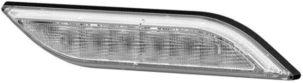 HELLA 2BA 013 335-081 Blinkleuchte - Shapeline Style Slim - LED - 12/24V - geschraubt - Lichtscheibe
