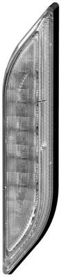 HELLA 2BA 013 335-121 Blinkleuchte - Shapeline Style Slim - LED - 12/24V - geschraubt - Lichtscheibe