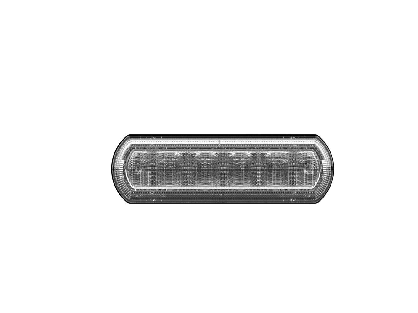 HELLA 2BA 013 398-031 Blinkleuchte - Shapeline Tech - LED - 12/24V - geschraubt - Lichtscheibenfarbe