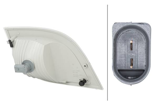 HELLA 2BA 247 016-031 Blinkleuchte - Glühlampe - glasklar - links