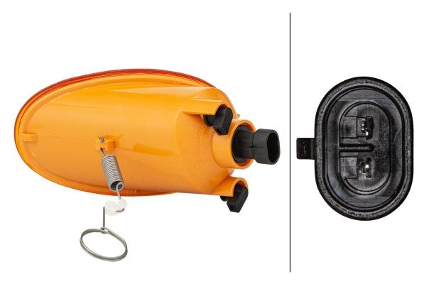 HELLA 2BA 270 016-041 Blinkleuchte - Halogen - rechts - für u.a. Fiat Multipla (186_)