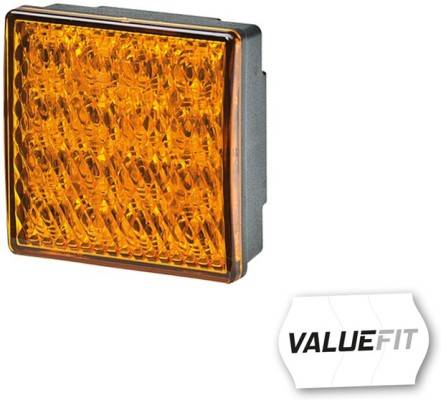 HELLA 2BA 357 029-131 Blinkleuchte - Valuefit - LED - 24V - quadratisch - Einbau