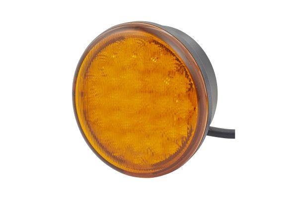 HELLA 2BA 959 011-001 Blinkleuchte - LED - 12/24V - Einbau - Lichtscheibenfarbe: gelb - Kabel: 2500m