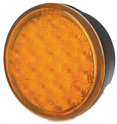 HELLA 2BA 959 011-001 Blinkleuchte - LED - 12/24V - Einbau - Lichtscheibenfarbe: gelb - Kabel: 2500m