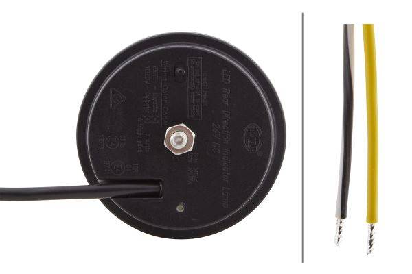 HELLA 2BA 959 011-301 Blinkleuchte - LED - 24V - Einbau - Kabel: 2500mm