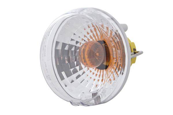 HELLA 2BA 965 039-101 Blinkleuchte - 24V - Einbau - Lichtscheibenfarbe: grau - Kabel: 100mm - hinten